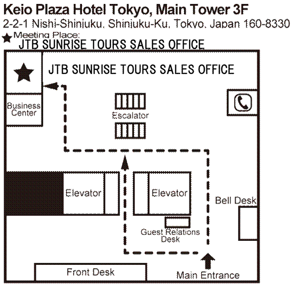 jtb sunrise tours sales office